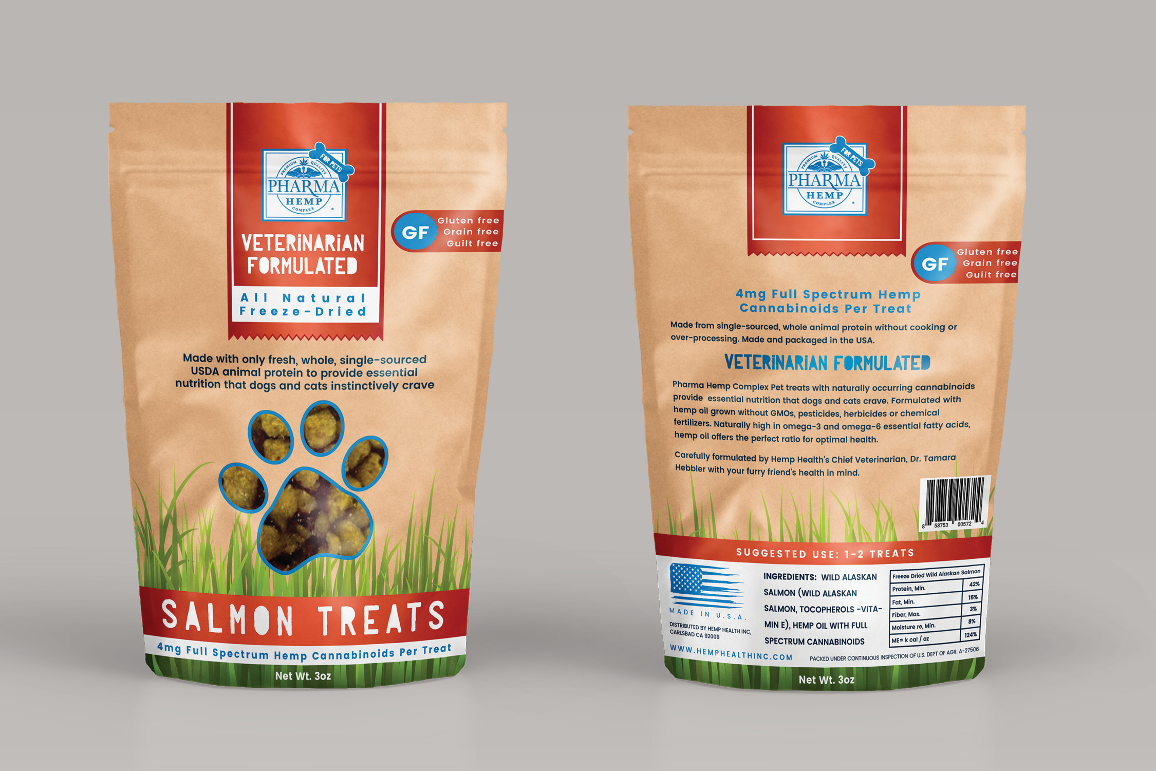 PHC Salmon Dog Treats